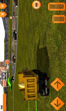 Construction Truck Hill Sim游戏截图3