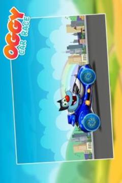 Oggy Car Racing Game游戏截图1