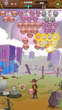 Bubble Shooter - Zombies游戏截图5