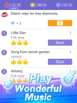 White Tiles 2 : Piano World游戏截图2