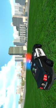Flying Police Car Simulator游戏截图5