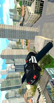 Flying Police Car Simulator游戏截图3