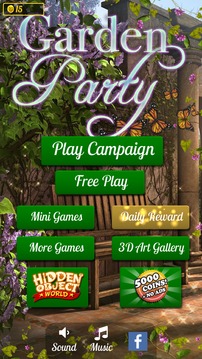 Hidden Object - Garden Party游戏截图5