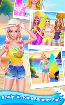 Summer Girls Surfing SPA Salon游戏截图3