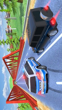 Offroad Police Car DE游戏截图1