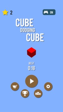 Cube Dodging Cube游戏截图1