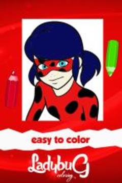 Ladybug Coloring Game游戏截图1