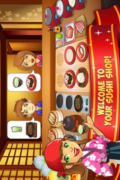 My Sushi Shop - Food Game游戏截图1