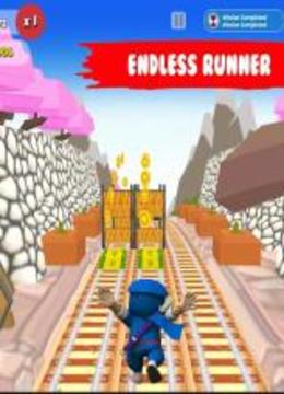 subway kid ninja : hattori games游戏截图1