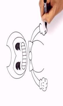 How To Draw Bendy Ink Machine游戏截图1