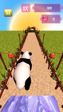 My Little Baby Panda Runner游戏截图2