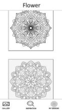 Coloring Book Me Mandala游戏截图4