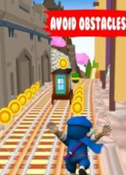 subway kid ninja : hattori games游戏截图4