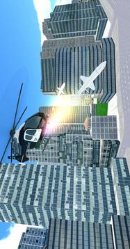 Police Helicopter City Flying游戏截图5