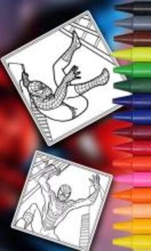 Art Spider Coloring Book游戏截图3