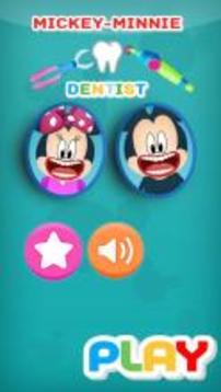 Mickey & Minnie Mouse Dentist游戏截图1