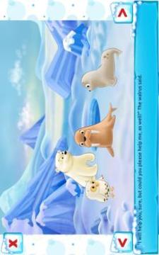 Polar Bear Cub Free for kids游戏截图3