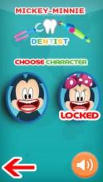 Mickey & Minnie Mouse Dentist游戏截图2