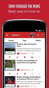 Cricket News and Scores游戏截图3