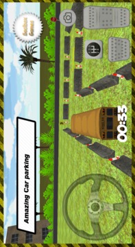 3D School Bus Car Parking游戏截图2