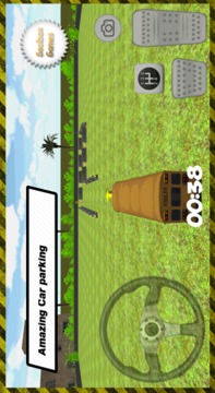 3D School Bus Car Parking游戏截图1