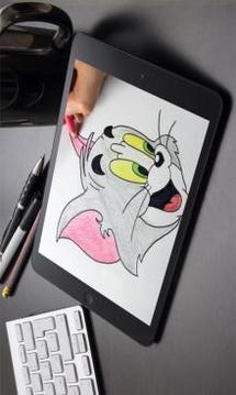 How To Draw Tom and Jerry游戏截图3