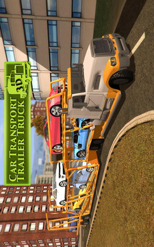 Car Transport Trailer Truck 3D游戏截图2