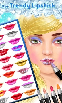 Ice Princess Lips Makeover游戏截图5