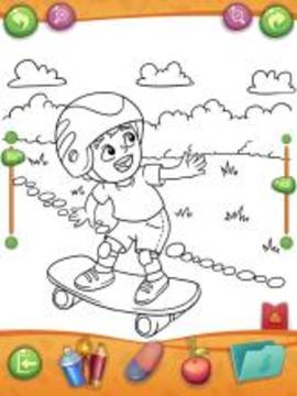Coloring Book for Creative Kids游戏截图2