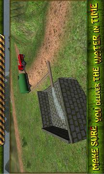 Tractor Water Transporter 3D游戏截图4
