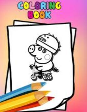 How to color Peppa Pig ( coloring pages)游戏截图4