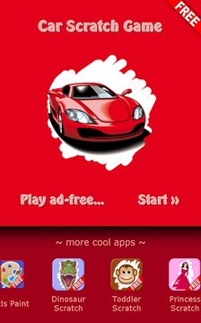 Car Scratch Game for Kids Free游戏截图1