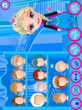 Baby Magic Frozen Salon游戏截图4
