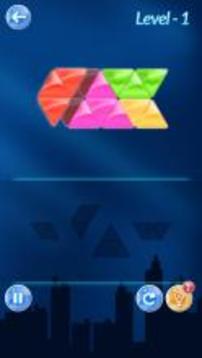 Triangle - Block puzzle legend游戏截图5