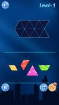 Triangle - Block puzzle legend游戏截图4