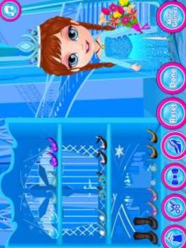 Baby Magic Frozen Salon游戏截图3