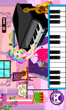 Princess Piano Lesson Game游戏截图2