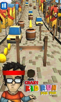 Crazy Kid Run For Fun游戏截图4