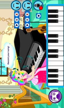 Princess Piano Lesson Game游戏截图5
