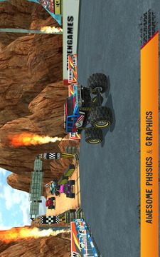 疯狂越野车：Off Road Hill Truck Madness游戏截图3