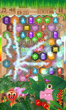 Jewels Blast Crusher Hexagon游戏截图4