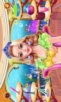 mermaid bathing girls games游戏截图5