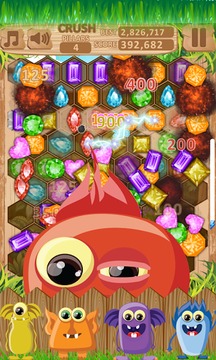 Jewels Blast Crusher Hexagon游戏截图3