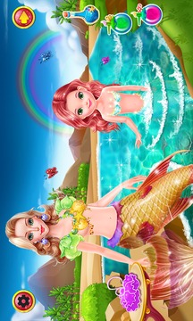 mermaid bathing girls games游戏截图3