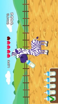 Dora Playtime with baby zebra游戏截图2