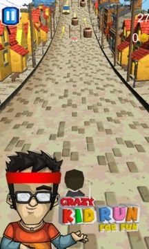 Crazy Kid Run For Fun游戏截图2