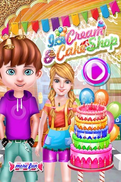 Ice Cream and Cake Shop游戏截图1