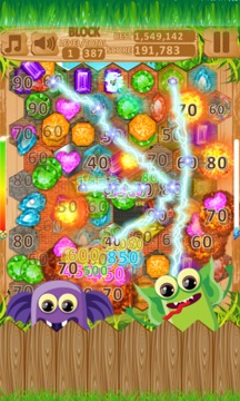 Jewels Blast Crusher Hexagon游戏截图1