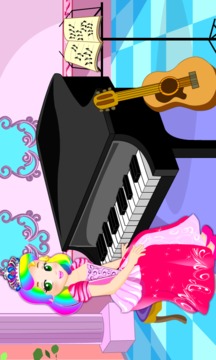 Princess Piano Lesson Game游戏截图1