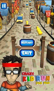 Crazy Kid Run For Fun游戏截图5